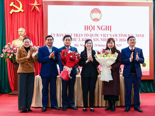 Ông Nguyễn Nhân Chinh làm Phó Chủ tịch Ủy ban Mặt trận Tổ quốc Việt Nam tỉnh Bắc Ninh