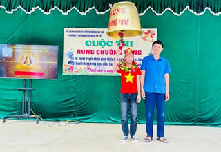 Tổ chức cuộc thi Rung chuông vàng tuyên truyền về tảo hôn