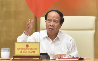 Phó Thủ tướng Lê Văn Thành: Tuyệt đối không chủ quan, theo sát diễn biến bão số 1