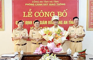 Tân Phó trưởng phòng CSGT Công an Hà Tĩnh là ai?
