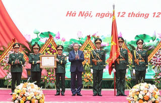 Tổng cục Chính trị Quân đội nhân dân Việt Nam đón nhận Huân chương Độc lập hạng Nhất