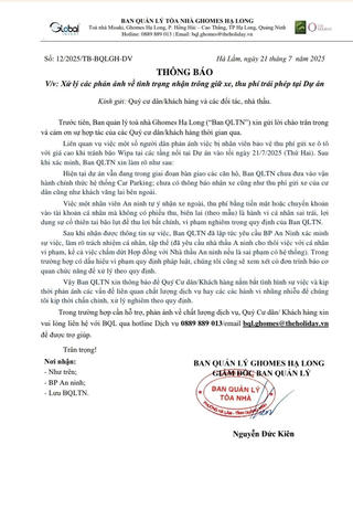 Quảng Ninh: Xác minh thông tin bảo vệ ‘hét’ giá gửi xe 500.000 đồng/đêm tránh bão