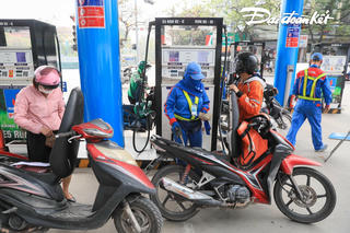 Giá xăng đồng loạt tăng từ 15h chiều nay