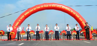 Thông xe kỹ thuật đường Vành đai phía Tây Đà Nẵng