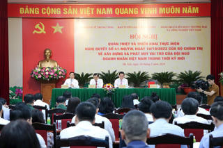 Phát triển đội ngũ doanh nhân lớn mạnh về số lượng, chất lượng