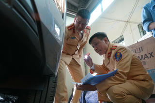 CSGT không làm thay nhiệm vụ đăng kiểm của Bộ Giao thông vận tải