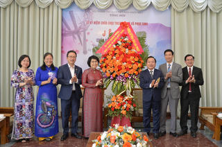 Phó Chủ tịch Tô Thị Bích Châu chúc mừng Hội thánh Tin lành Việt Nam (miền Bắc) nhân lễ Phục sinh