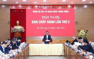 Hội nghị lần thứ 2 Ban Chấp hành Đảng bộ các cơ quan Đảng Trung ương