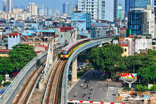 Hà Nội: Sẽ tạm dừng hoạt động hai tuyến đường sắt đô thị nếu bão mạnh cấp 8 trở lên