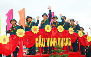 Gần 1.500 thanh niên Đà Nẵng lên đường nhập ngũ