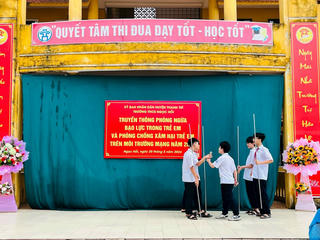 Giữ an toàn cho môi trường học đường