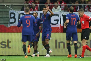 Hà Lan đánh bại Ba Lan 2-0 trên sân khách
