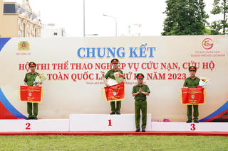 Chung kết Hội thi thể thao nghiệp vụ cứu nạn, cứu hộ toàn quốc lần thứ II năm 2023
