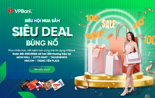 Tưng bừng mùa mua sắm cuối năm cùng thẻ tín dụng VPBank