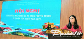 Quảng Ngãi: Tập huấn kỹ năng truyền thông về quyền con người năm 2025