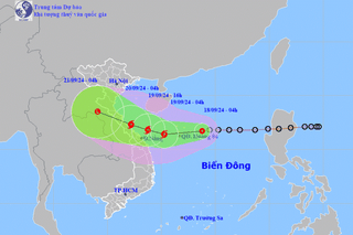Áp thấp nhiệt đới cách Hoàng Sa 250 km, có khả năng mạnh lên thành bão