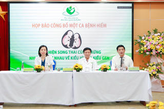 Hà Nội: Phát hiện trường hợp thứ 2 trên thế giới song thai cùng trứng khác kiểu gen