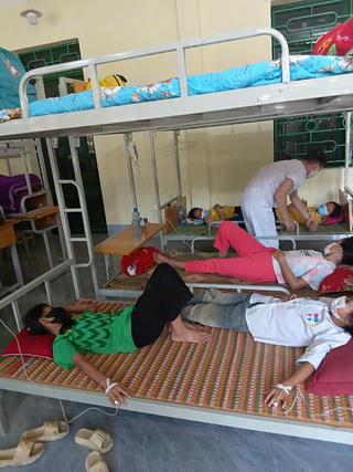Điện Biên: Nhiều học sinh mắc bệnh lỵ