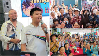 Người dân vỗ tay không ngớt vì một câu nói của quán quân Olympia 