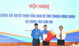 Hải Phòng có tân Bí thư Thành đoàn