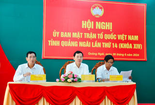 Quảng Ngãi: Dự kiến 88 vị Ủy viên tham gia Ủy ban MTTQ tỉnh khóa XV