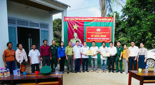 Huyện Buôn Đôn (Đắk Lắk): Chung tay xây nhà Đại đoàn kết cho hộ nghèo