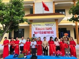 Khánh thành trạm y tế xã Ngư Thủy Bắc