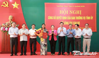 Quảng Ngãi có tân Phó Chủ tịch Ủy ban MTTQ Việt Nam tỉnh