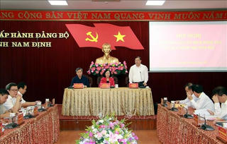 Bộ Chính trị kiểm tra việc thực hiện Nghị quyết Đại hội XIII tại Nam Định