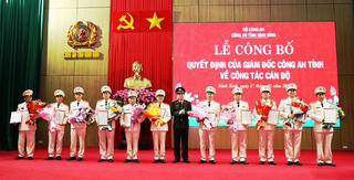 Ninh Bình: 11 lãnh đạo công an cấp phòng xin nghỉ hưu trước tuổi