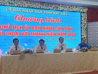 Chủ tịch UBND tỉnh Bạc Liêu đối thoại với thanh niên