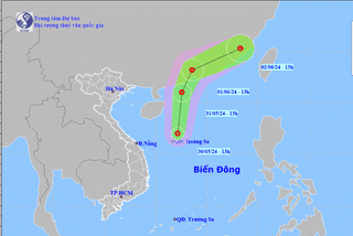 Xuất hiện áp thấp nhiệt đới đầu tiên của mùa bão lũ năm 2024