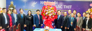 Lãnh đạo TP Đà Nẵng thăm và chúc mừng Lễ Thiên Chúa Giáng sinh 2023