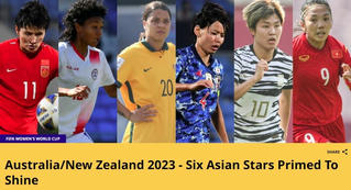 AFC: Huỳnh Như lọt top 6 ngôi sao châu Á có thể tỏa sáng ở World Cup nữ 2023