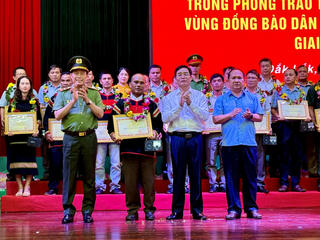 Bộ Công an biểu dương các điển hình tiên tiến vùng đồng bào dân tộc thiểu số khu vực Tây Nguyên