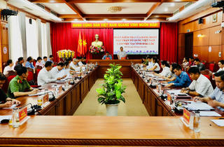 Đoàn công tác của UBTƯ MTTQ Việt Nam làm việc với Thường trực Tỉnh ủy Đắk Lắk về công tác tôn giáo