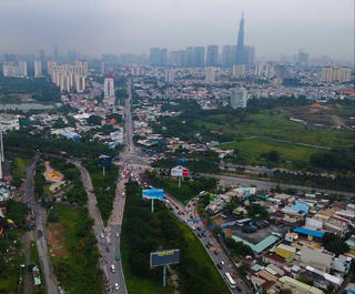 TP HCM: Thông xe đường song hành từ đường Mai Chí Thọ qua khu dân cư Nam Rạch Chiếc 