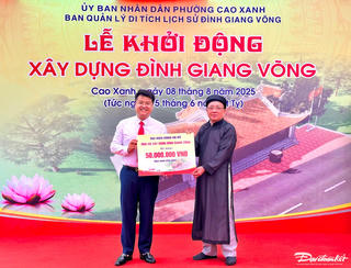 Quảng Ninh: Người dân đóng góp kinh phí tu bổ, tôn tạo di tích lịch sử đình Giang Võng