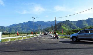 Đà Nẵng: Thông xe kỹ thuật tuyến giao thông ở xã miền núi Hòa Bắc
