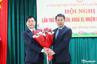 Mặt trận Ninh Bình có tân Phó Chủ tịch