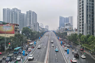 Đường Vành đai 2, đoạn Vĩnh Tuy - Ngã Tư Vọng chính thức thông xe