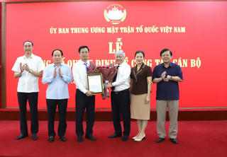 Ông Cao Xuân Thạo là Trưởng Ban Phong trào Cơ quan UBTƯ MTTQ Việt Nam