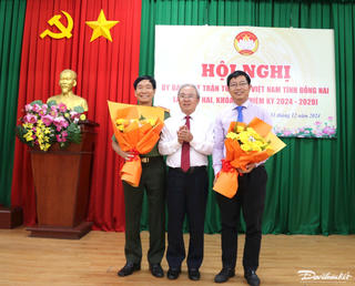 Đồng Nai: Kết nạp Hội cựu Công an nhân dân làm thành viên của Mặt trận tỉnh