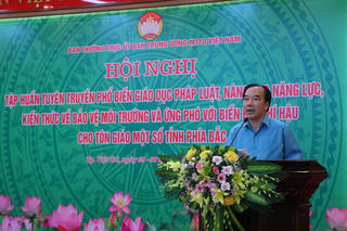 Các tôn giáo tham gia bảo vệ môi trường, ứng phó với biến đổi khí hậu