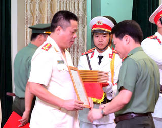 Nam Định: 340 cán bộ công an nhận nhiệm vụ mới sau sáp nhập huyện, xã