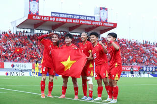 Chiến thắng 3-1 trước Thái Lan, Đội tuyển nữ Việt Nam giành Huy chương Đồng Đông Nam Á