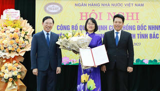 Bổ nhiệm tân Giám đốc Ngân hàng Nhà nước Chi nhánh tỉnh Bắc Giang