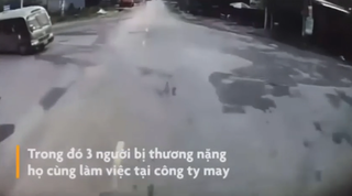 Vụ xe chở công nhân gặp nạn: Nhiều người văng qua kính chắn gió
