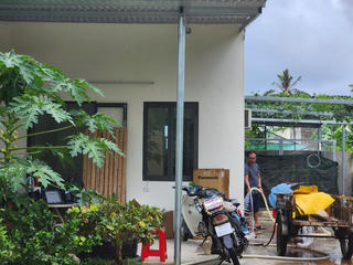 Đón cán bộ về nhà sau sáp nhập