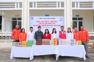 Dược phẩm Tâm Bình chung tay tổ chức 'Tết nhân ái 2023' tại Hà Giang